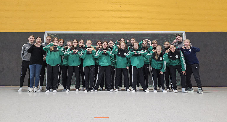 U16-Juniorinnen beim WDFV-Turnier in Kaiserau