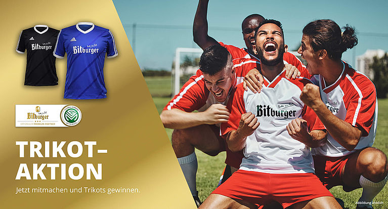 Bitburger-Trikotaktion 2024: Noch bis 1. Mai mitmachen!