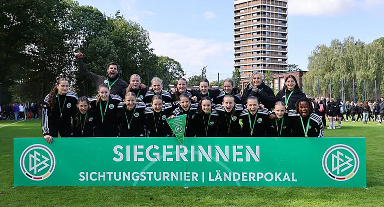 U19-Juniorinnen: Turniersieg beim Länderpokal in Wedau