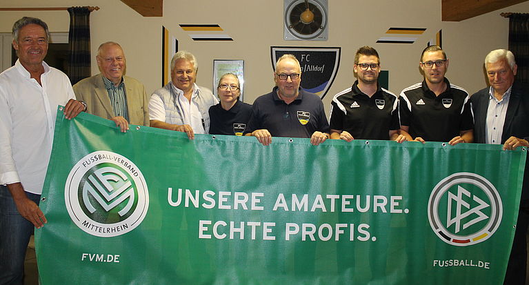 FVM-Vereinsdialog beim FC Inden/Altdorf: Qualifizierung das zentrale Thema