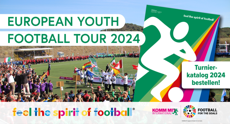 KOMM MIT: European Youth Football Tour 2024