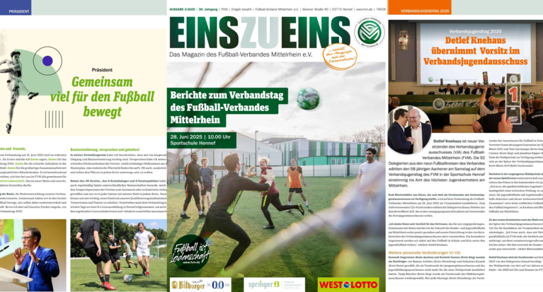 EINSZUEINS - Ausgabe 02/2025 zum Verbandstag 2025 ist online