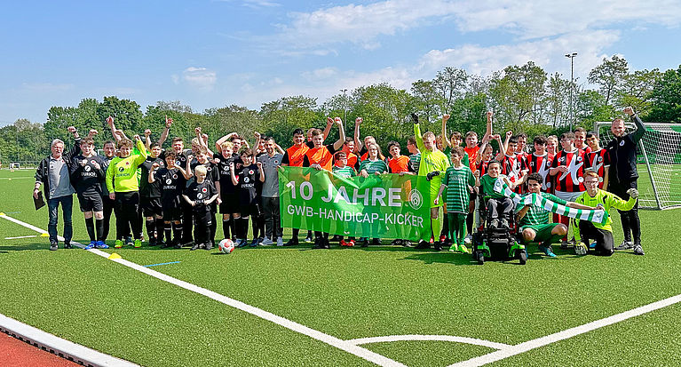 Brauweiler feiert seine grün-weißen Handicap-Kicker