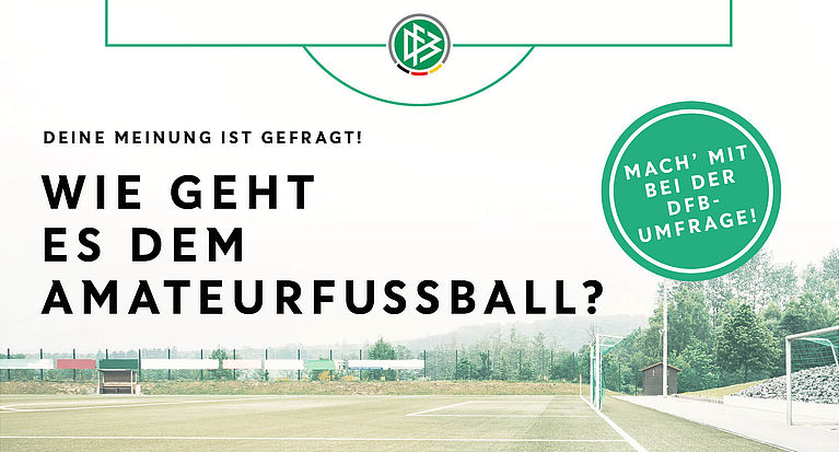 Deine Stimme ist gefragt: Wie geht es dem Amateurfußball?