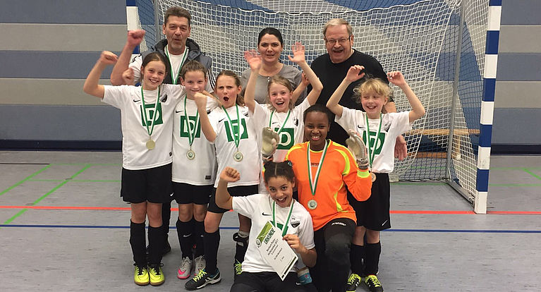 FVM-Norbert-Petry-Hallenpokal der E-Juniorinnen SV SW Merzbach siegt
