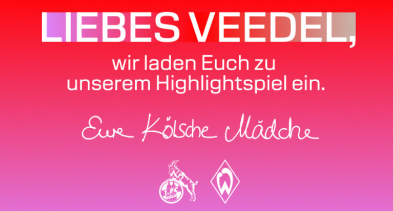 Kölsche Mädche: Highlightspiel im RheinEnergieSTADION