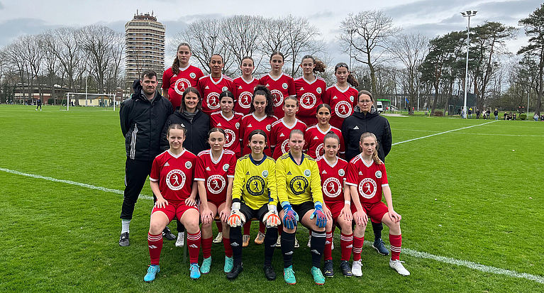 U 16-Auswahl beim Juniorinnen-Länderpokal in Duisburg