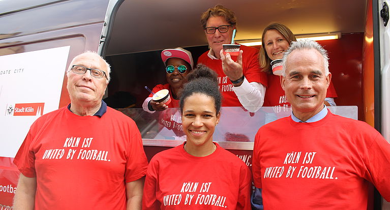 Köln ist „United by football“