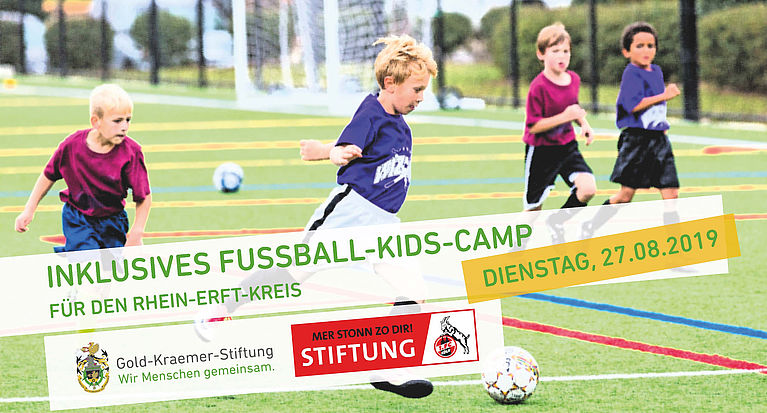 Inklusives Fußball-Kids-Camp im August