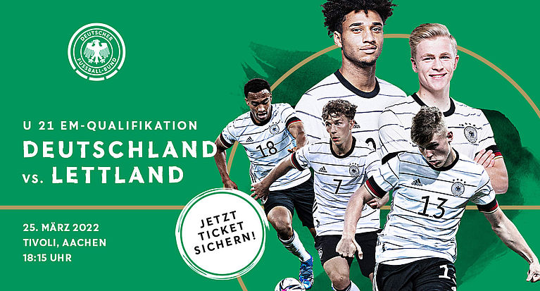 Letzte Chance: Tickets fürs U21-Spiel in Aachen