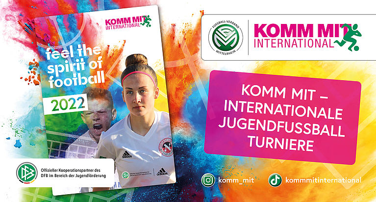 KOMM MIT: Internationale Jugendfußballturniere 2022