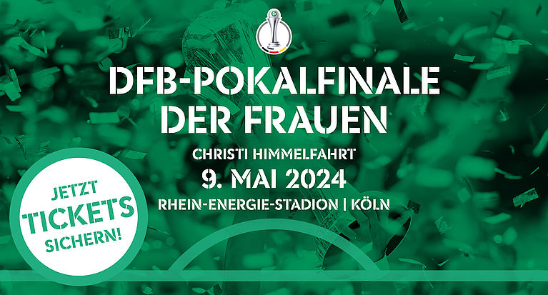 Tickets für das DFB-Pokalfinale der Frauen: Vorverkauf gestartet