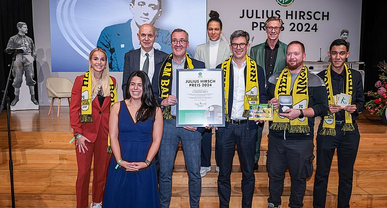 Julius Hirsch Preis 2024: F. C. Hertha Bonn ausgezeichnet