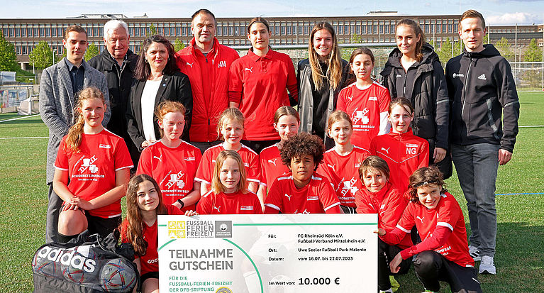 Fußball-Ferien-Freizeiten: Teilnahmegutschein für FC Rheinsüd Köln