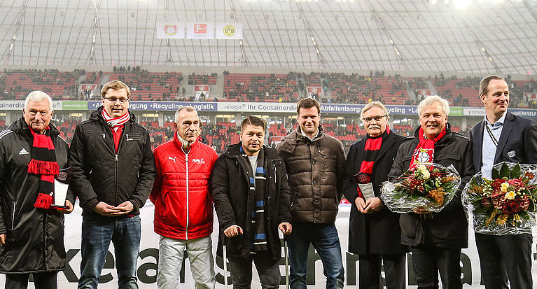 Bayer 04-Ehrenamtspreis 2017: Ehrung für drei FVM-Vereine
