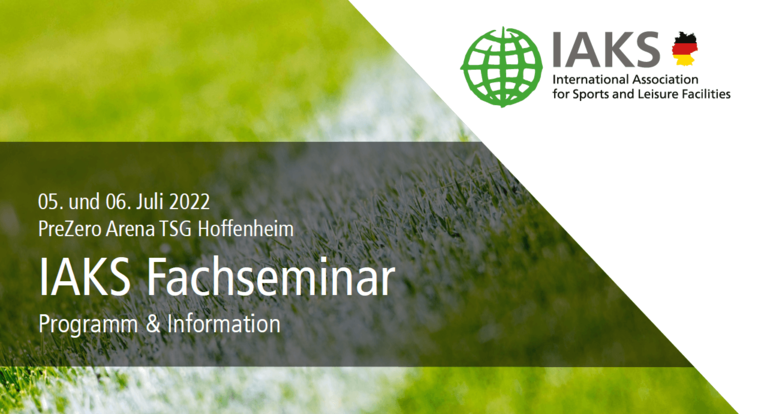 Fachseminar "Infrastruktur moderner Sportplätze"