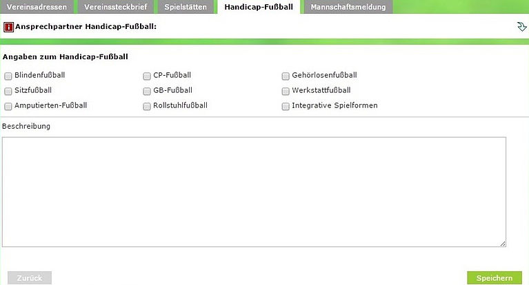 Sommerzeit ist Meldezeit – Jetzt Angebote für Handicap-Fußballer eintragen!