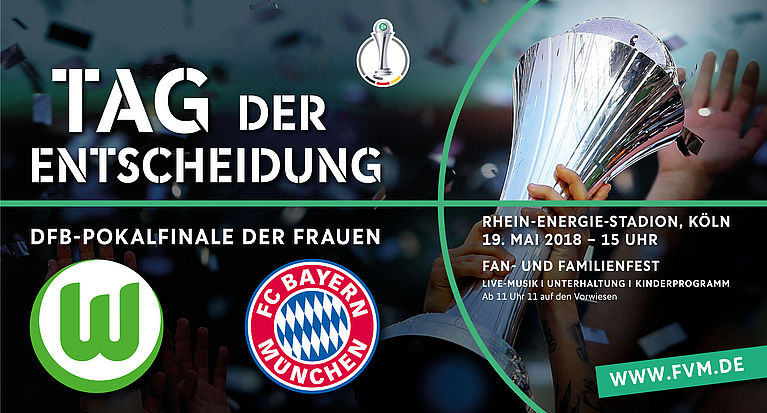 11 Leute, 1 Team - Jetzt Tickets für das DFB-Pokalfinale der Frauen sichern!
