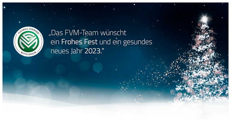 Der FVM wünscht frohe Weihnachten!