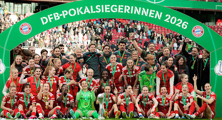 DFB-Pokalfinale der Frauen: FC Bayern zum dritten Mal Pokalsieger