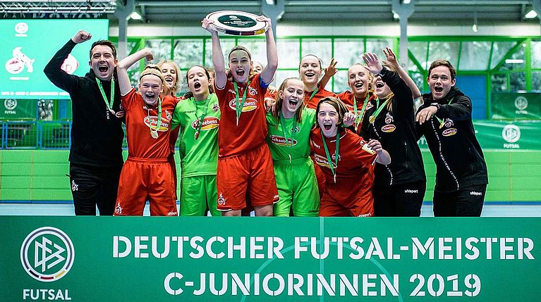 DFB-Futsal-Cup: Zweiter Titel für Kölner C-Juniorinnen