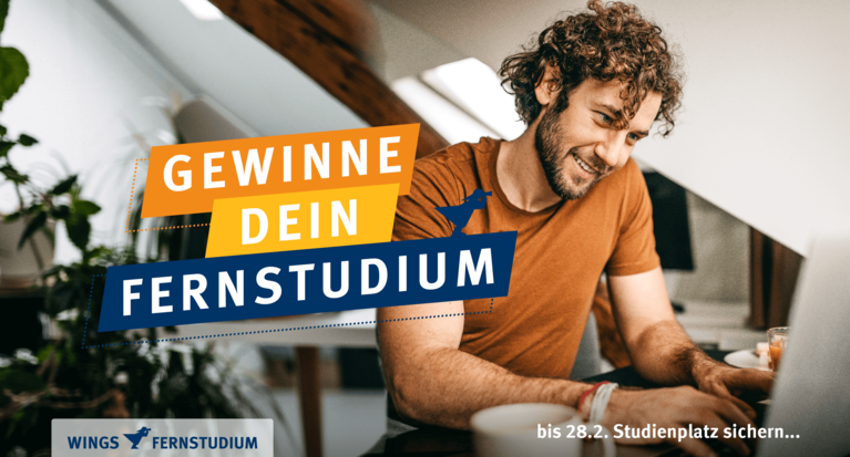 Jetzt mit etwas Glück ein WINGS-Fernstudium gewinnen!