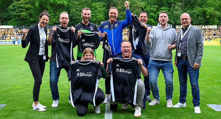 Gewinner*innen der Bitburger-Trikotaktion 2024