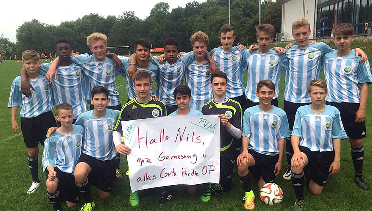 U14-Junioren gewinnen Vergleichsspiele