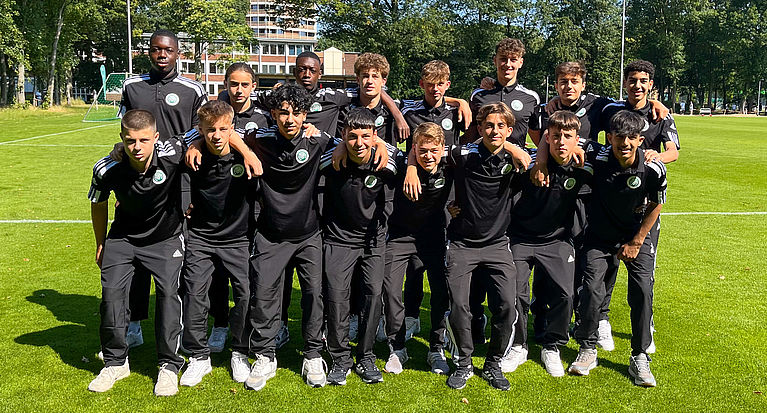 Mittelfeldplatzierung für U15-Auswahl bei DFB-Sichtungsturnier