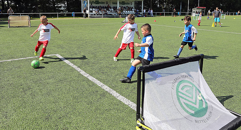 Umfrage: Zufriedenheit mit Maßnahmen im Kinderfußball?