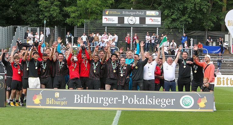 Viktoria Köln gewinnt Bitburger-Pokal 2022