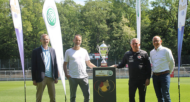 Bitburger-Pokalfinale: Geballte Vorfreude auf ein Fußballfest