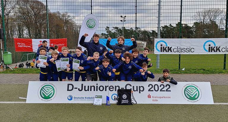 Drei Gruppensieger beim D-Junioren-Cup 2022 im FVM