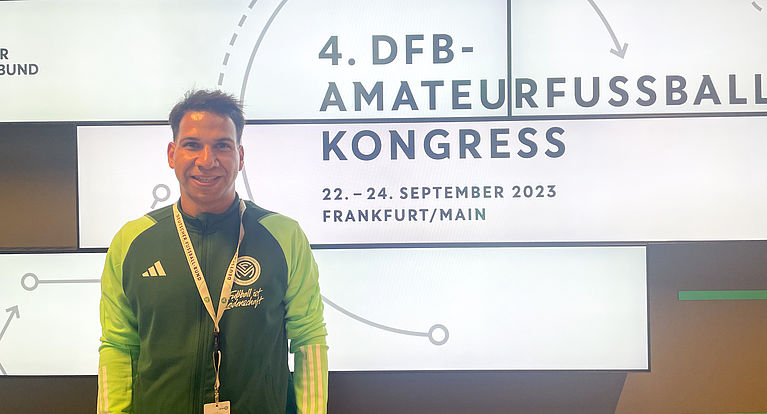 Amateurfußball-Kongress: Waled El Said entwickelte Entwicklungskonzept für Vereine