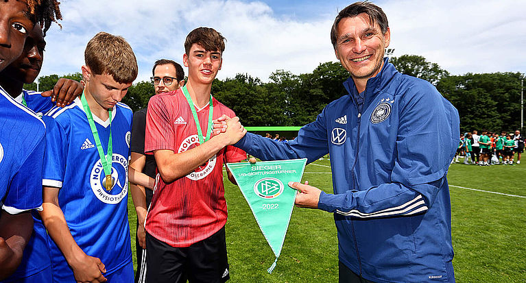 U15-Junioren: FVM-Auswahl gewinnt DFB-Sichtungsturnier