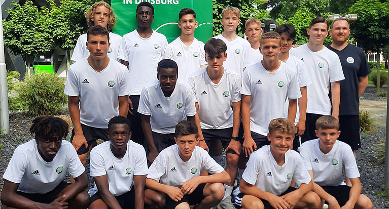 U15-Junioren beim DFB-Sichtungsturnier in Duisburg