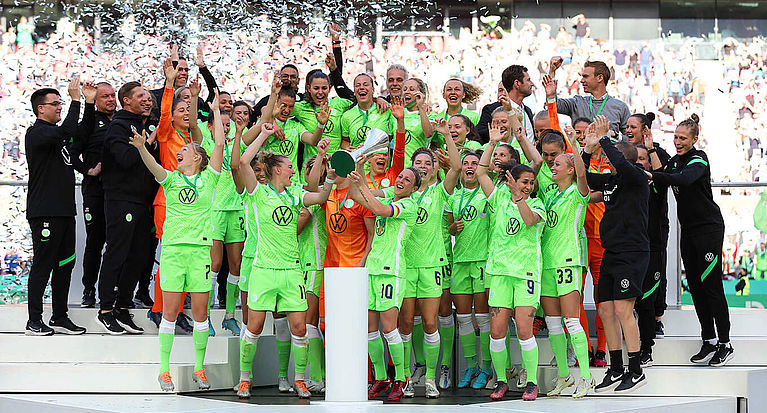 DFB-Pokal der Frauen: Wolfsburg lässt Potsdam keine Chance
