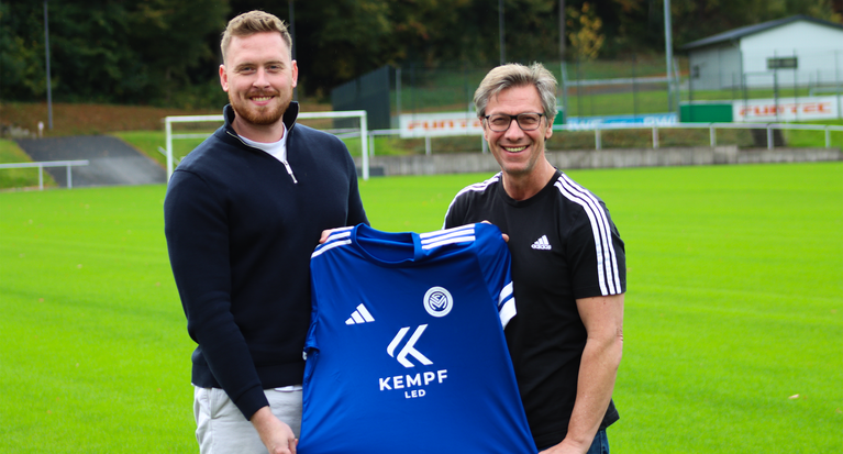 Neues Flutlicht für FVM-Vereine: Kempf wird FVM-Partner
