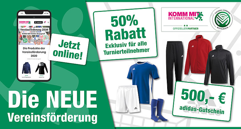 Internationales Flair bei den KOMM MIT-Turnieren