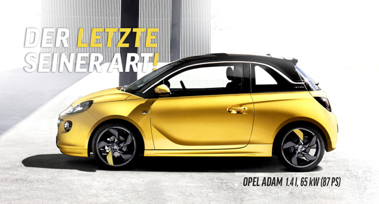 ASS-Angebot im Juli: Der Opel Adam