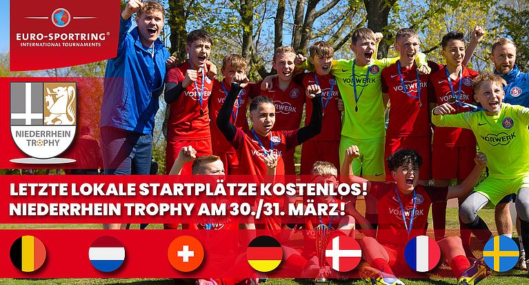 Letzte Plätze für internationales Jugend-Fußballturnier an Ostern in NRW sichern